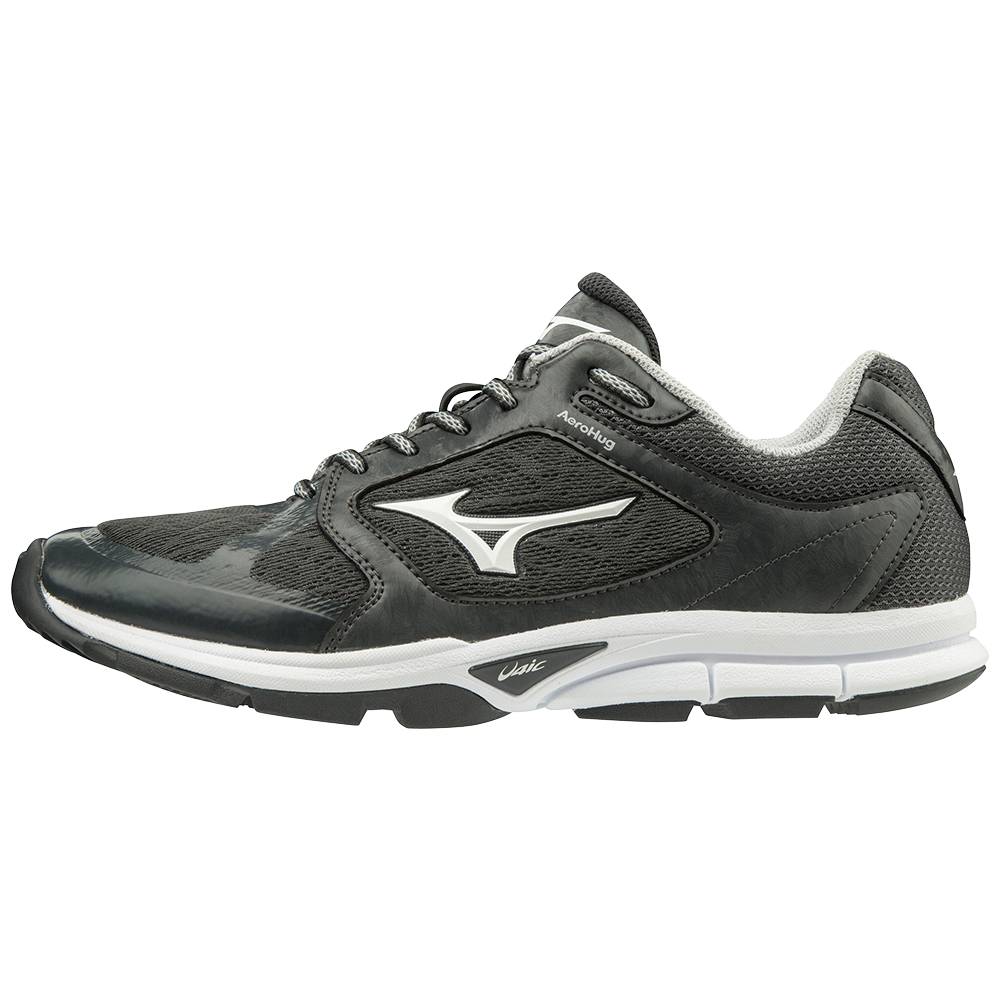 Panske Botasky Mizuno Utility Siva/Biele Vypredaj OUFV78160